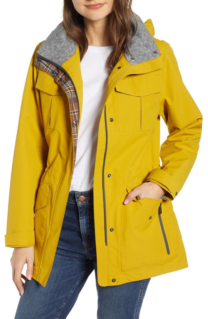 Women's Pendleton Lihn Hooded Utility Jacket - Yellow