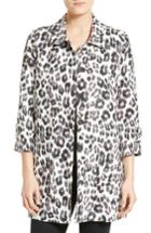 Women's Joie Wes Leopard Print Linen Jacket
