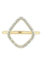Women's Monica Vinader Riva Diamond Hoop Ring