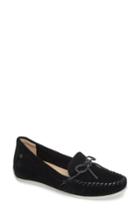 Women's Hush Puppies Larghetto Carine Concealed Wedge Moccasin .5 M - Black