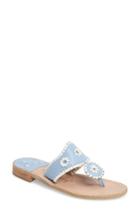 Women's Jack Rogers Pretty In Pastel Sandal M - Blue