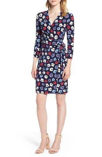 Women's Anne Klein New York Floral Faux Wrap Dress