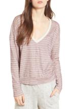 Women's Splendid Stripe Pullover - Ivory
