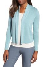 Women's Nic+zoe Vibrant Open Front Cardigan - Blue