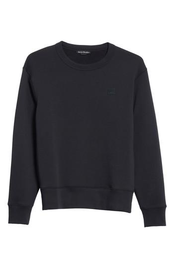 Men's Acne Studios Fairview Face Crewneck Sweatshirt