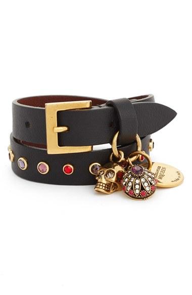 Women's Alexander Mcqueen Charm Wrap Bracelet