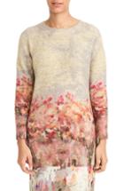Women's J.crew Collection Impressionist Sweater, Size - Brown