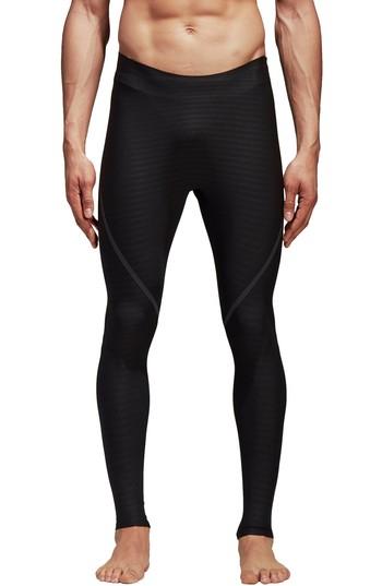 Men's Adidas Alphaskin 360 Tights - Black