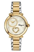 Women's Salvatore Ferragamo Cuore Diamond Bracelet Watch, 39mm