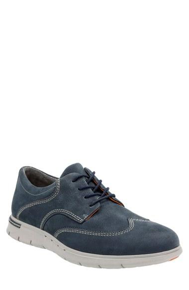 Men's Clarks 'unstructured - Byner Way' Wingtip Oxford M - Blue