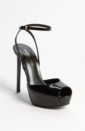 Saint Laurent Sandal Black 34 Eu