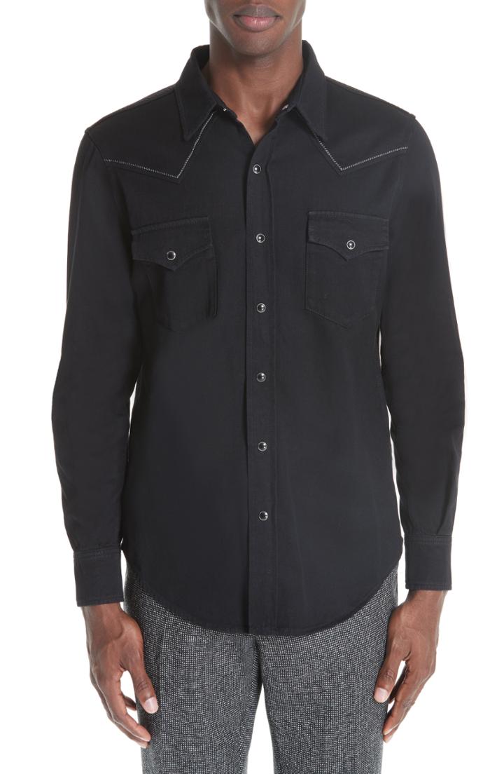 Men's Saint Laurent Western Sport Shirt