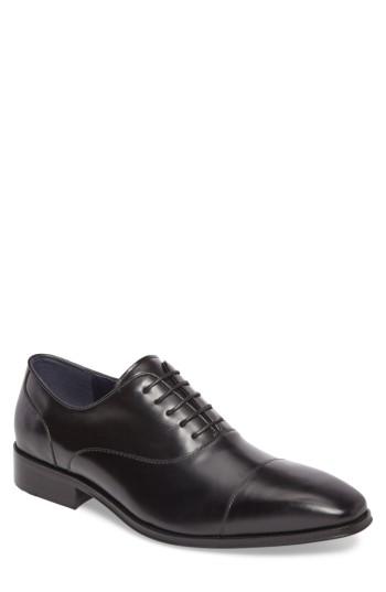 Men's Kenneth Cole Reaction Cap Toe Oxford M - Black