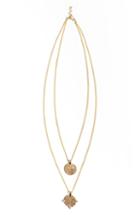 Women's 31 Bits Floating Pendant Layer Necklace