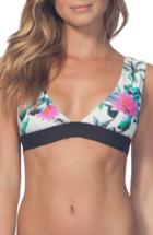 Women's Rip Curl Palms Away Bikini Top - White