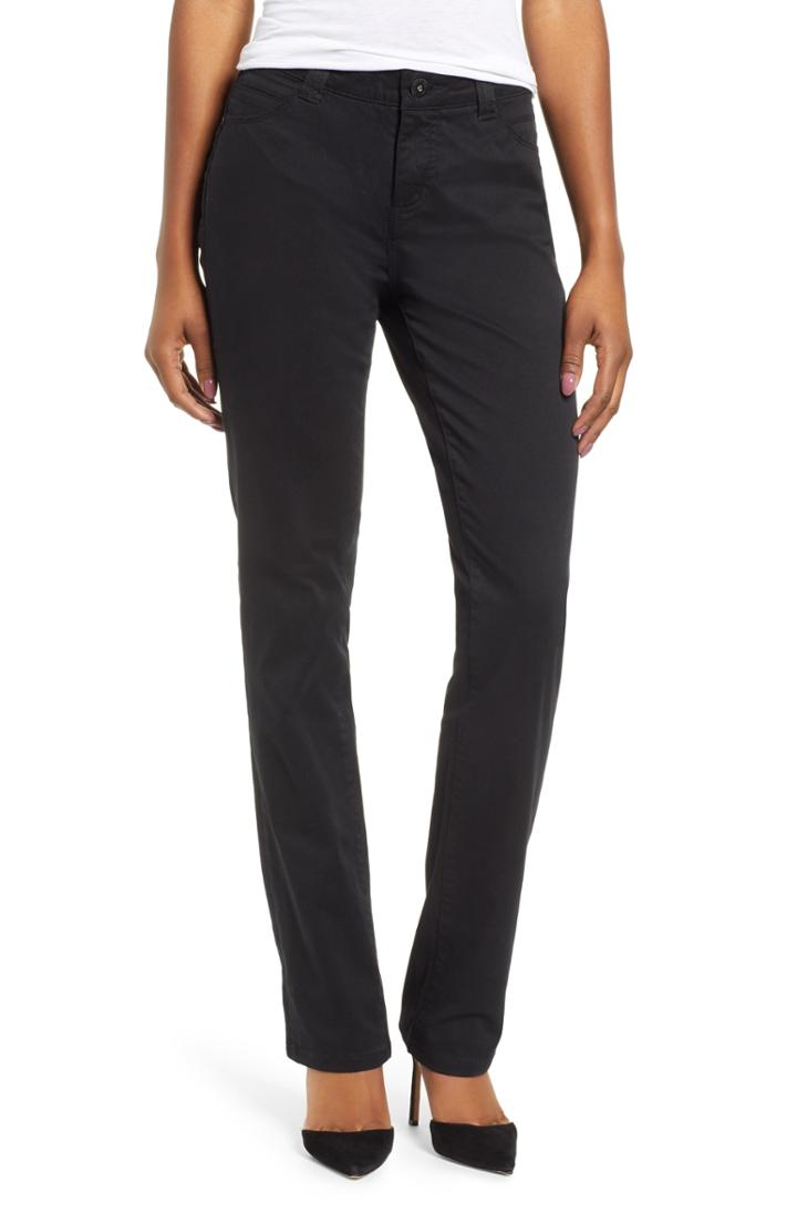Women's Jag Jeans Ruby Straight Pants - Black