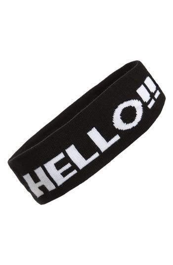 Cara Hello Stretch Headband, Size - Black