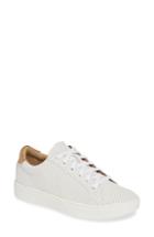 Women's Sofft Somers Perforated Sneaker M - White