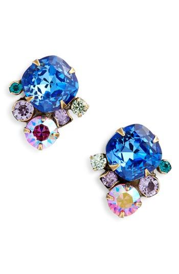 Women's Sorrelli Brugmansia Crystal Earrings