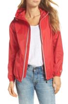 Women's O8 Lifestyle Packable Rain Jacket - Red