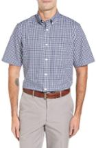 Men's Nordstrom Men's Shop Smartcare(tm) Gingham Sport Shirt - Blue