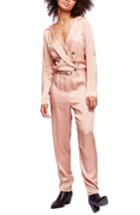 Women's Free People I Am A Woman Jumpsuit - Pink