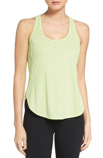 Women's Zella 24/7 Racerback Tank - Yellow