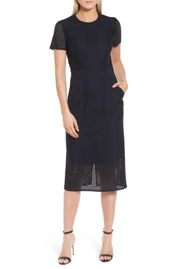 Women's Boss Damyla Sheath Dress - Blue