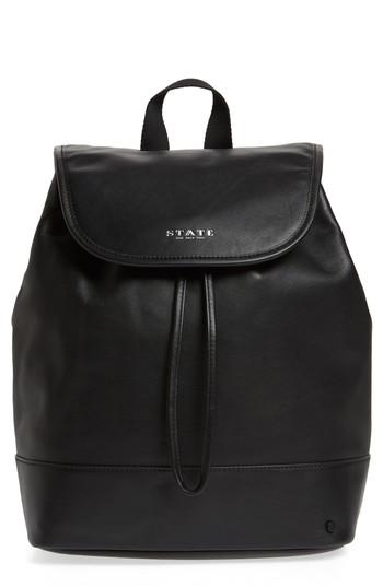 State Bags Parkville Hattie Leather Backpack - Black