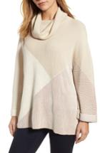 Women's Nic+zoe Linear Cozy Top - Beige