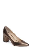 Women's Marc Fisher D 'zala' Pump, Size 5.5 M - Metallic