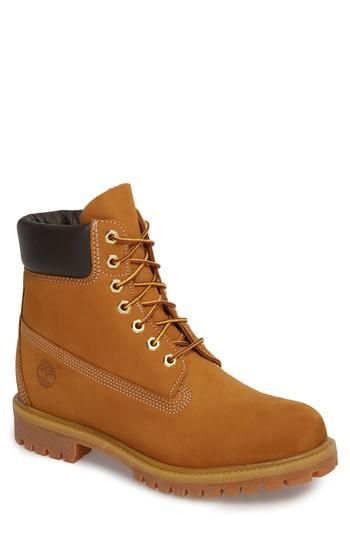 Men's Timberland 'six Inch Classic Boots Series - Premium' Boot .5 M - Grey