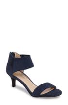 Women's Pelle Moda 'eden' Mesh Strap Sandal .5 M - Blue