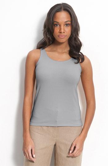 Women's Eileen Fisher Organic Cotton Tank - White