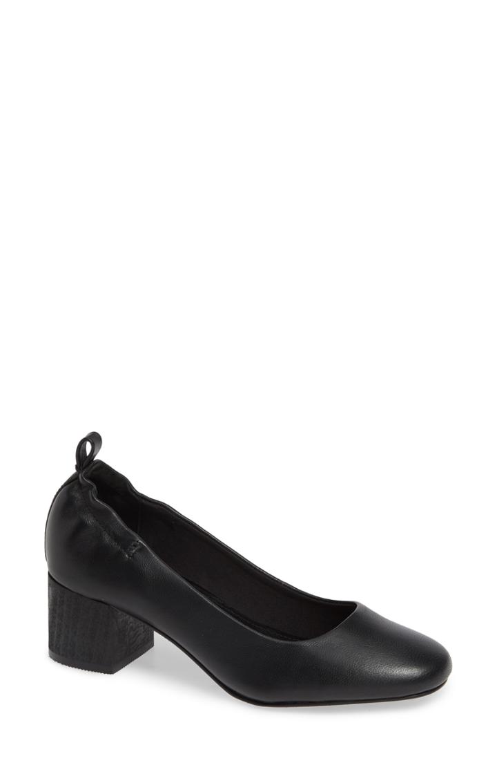 Women's Kelsi Dagger Brooklyn Lott Square Toe Pump .5 M - Black