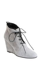 Women's Ukies Maureen Genuine Shearling Lined Wedge Bootie .5 M - Grey