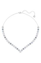 Women's Swarovski Angelic Square Crystal Necklace