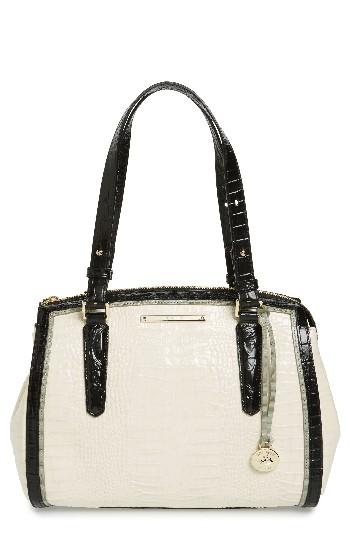 Brahmin Small Alice Leather Satchel -