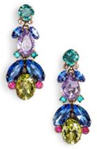 Women's Sorrelli Pine Crystal Drop Earrings
