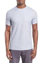 Men's Zella 'celsian' Moisture Wicking Stripe T-shirt - Grey