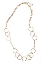 Women's Panacea Hammered Circle Necklace