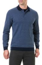 Men's Rodd & Gunn Holland Crescent Long Sleeve Fit Polo Shirt, Size X-small - Blue
