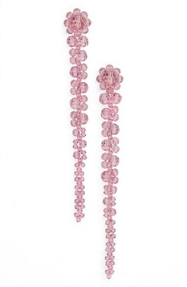 Women's Simone Rocha Short Beaded Drop Earring