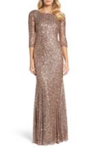 Women's Adrianna Papell Beaded Trumpet Gown