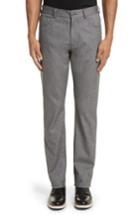 Men's Canali Regular Fit Herringbone 5-pocket Pants R Eu - Grey