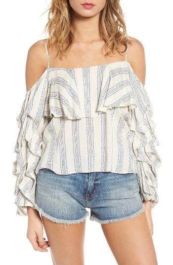 Women's Misa Los Angeles Flora Off The Shoulder Blouse - Ivory