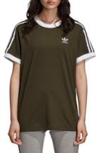 Women's Adidas Originals 3-stripes Tee - Green
