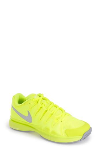 Women's Nike 'zoom Vapor 9.5 Tour' Tennis Shoe .5 M - Metallic