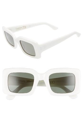 Women's Raen X Alex Knost Luxury Wig Flatscreen 49mm Square Sunglasses - Peroxide