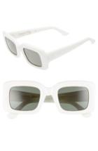 Women's Raen X Alex Knost Luxury Wig Flatscreen 49mm Square Sunglasses - Peroxide